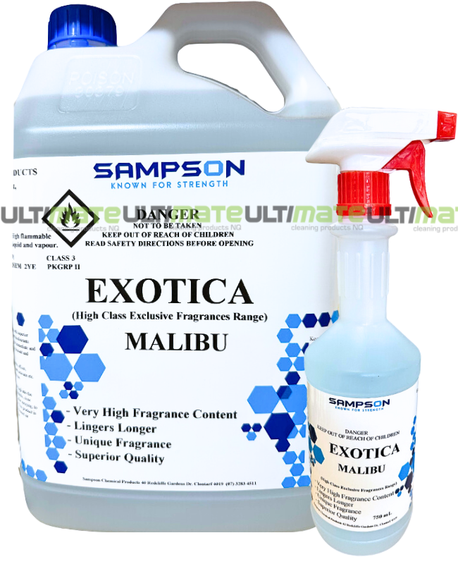 Sampson Exotica Malibu Air Freshener Ultimate Cleaning Products