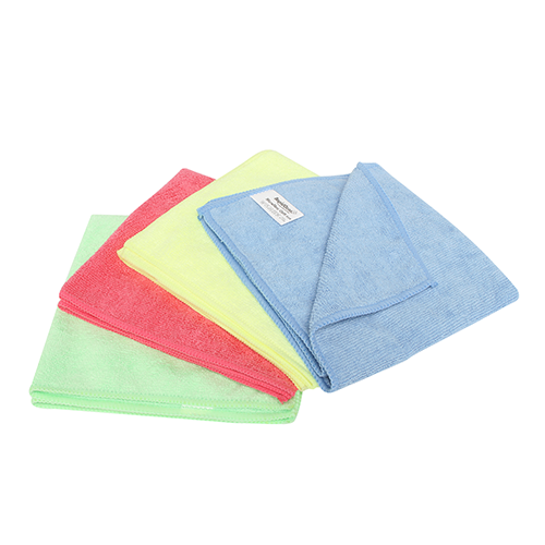 Zwipes 12 in. x 16 in. Multi-Colored Microfiber Cleaning Cloths (12-Pack)  735 - The Home Depot