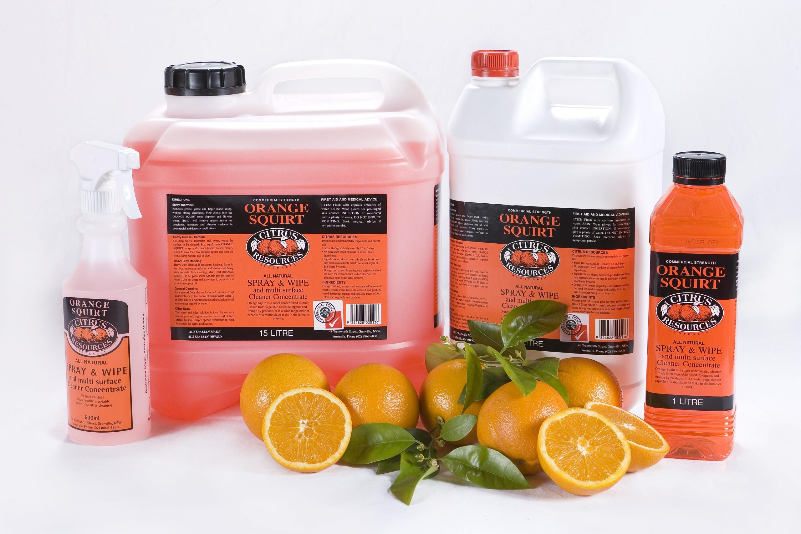 Orange Squirt - Spray & Wipe - Ultimate Cleaning Products