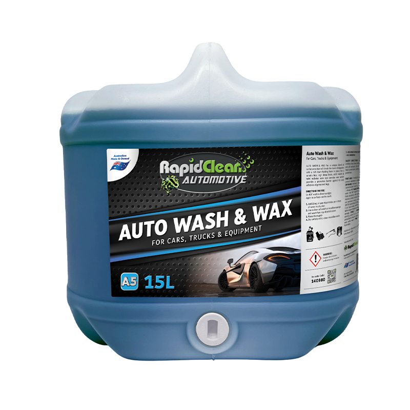 RapidClean Auto Wash and Wax, 5L