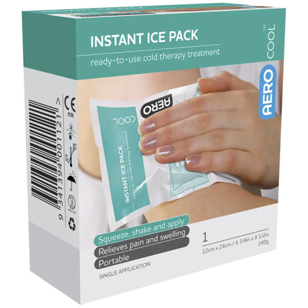 Areo Cool Instant Cold Pack 12cmx24cm