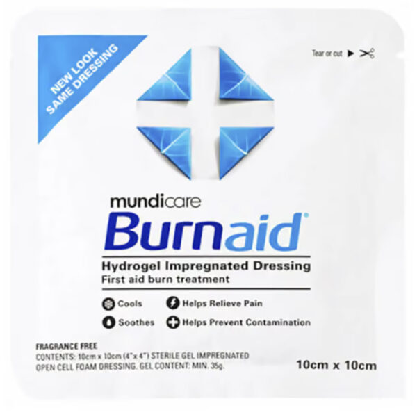 Mundicare Burnaid Dressing 10cm