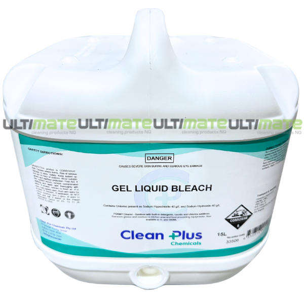 Clean Plus Gel Liquid Bleach 15l