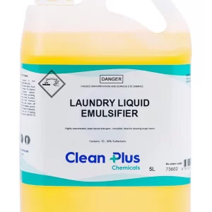 Clean Plus Laundry Liquid Emulsifier 5l