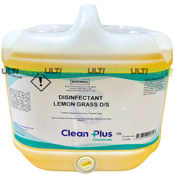 Clean Plus Lemongrass 15l