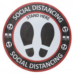 Cleanstar Social Distancing Sign