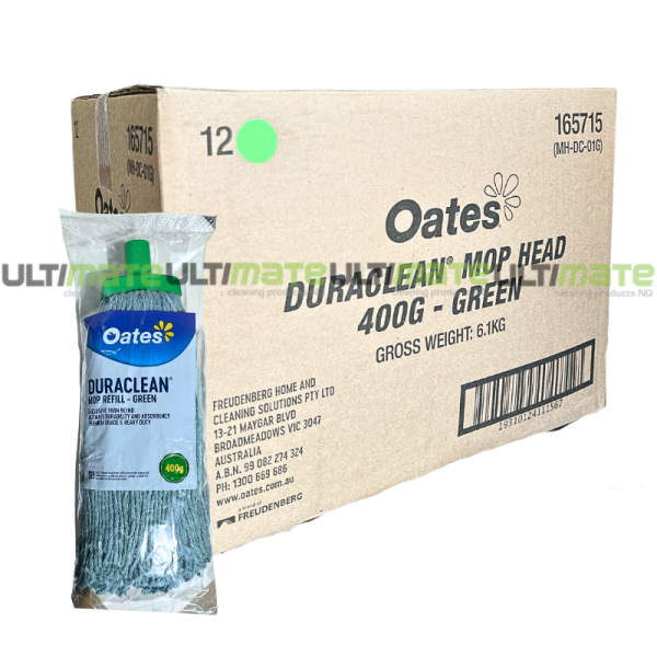 Duraclean Mop Head Green Carton