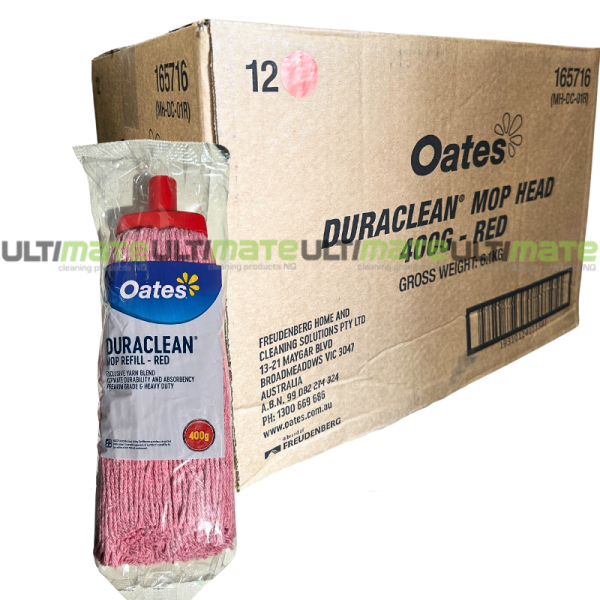 Duraclean Mop Head Red Carton