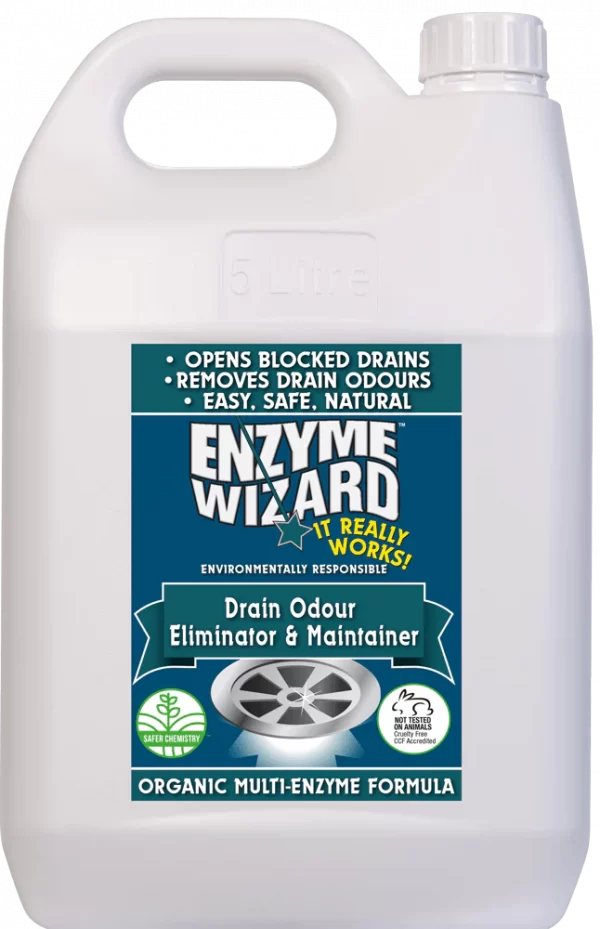 Enzyme Wizard Drain Odour Eliminator 5l