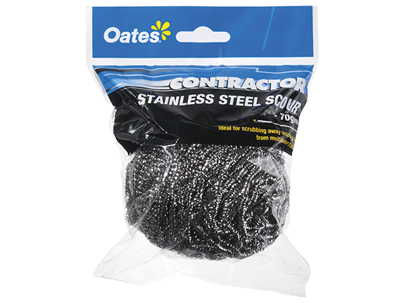 Oates Contractor Stainless Steel Scour 70g Main