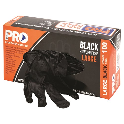 Pro Choice Nitrile Glove Black