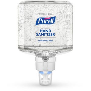 Purell Professional Advanced Hand Sanitiser Fragrance Free Gel 1.2l Refill