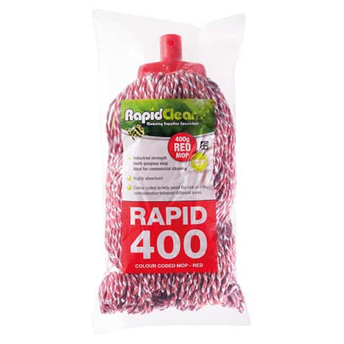 Rapid Clean Mop Head Red