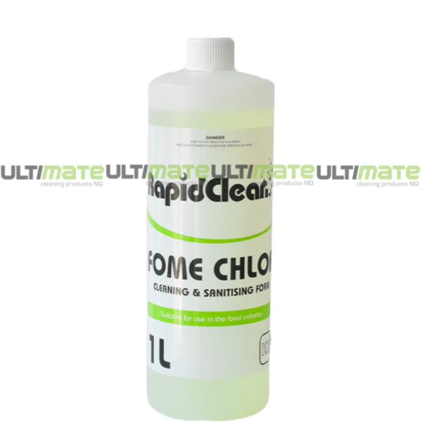 Rapidclean Foam Chlor 1l Labelled Bottle