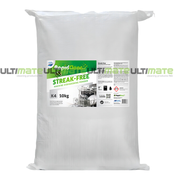 Rapidclean Streak Free 10kg Bag