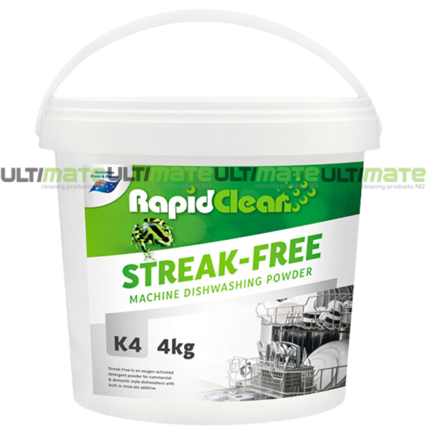 Rapidclean Streak Free 4kg Bucket