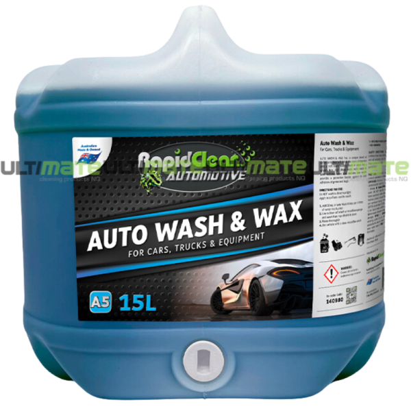 Rapidclean Auto Wash & Wax 15l