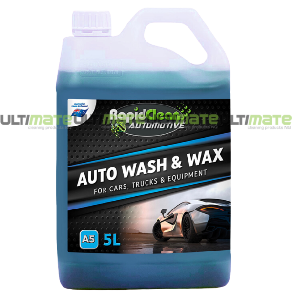 Rapidclean Auto Wash & Wax 5l (1)