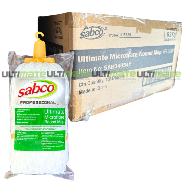 Sabco Microfibre Mop Carton Yellow