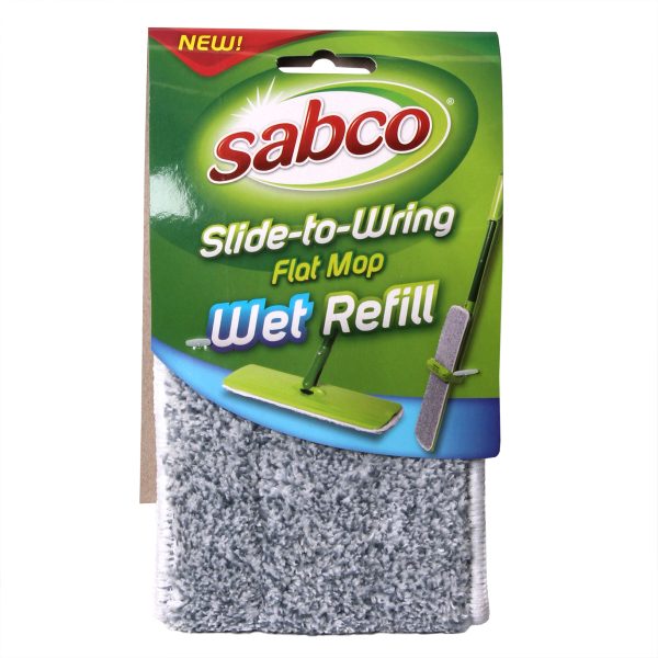 Sabco Slide To Wring Flat Mop Refill