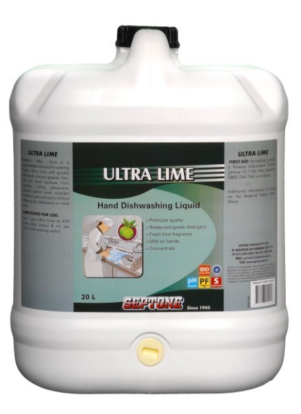 Septone Ultralime Dishwashing Liquid 20l