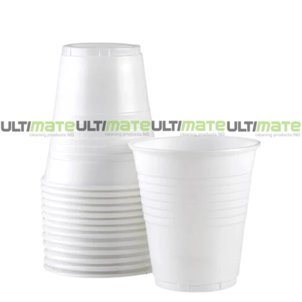 White Plastic Cup